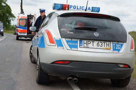 Wypadek w Karczowiskach Górnych: dwie osoby ranne