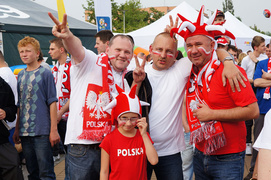 Elbląska strefa pełna kibiców