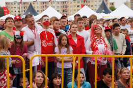 Elbląska strefa pełna kibiców