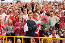 Elbląska strefa pełna kibiców