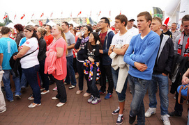 Elbląska strefa pełna kibiców