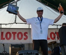 W spiekocie i burzy przez Zalew Wiślany