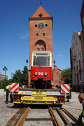 Przed Bramą Targową stanął zabytkowy tramwaj