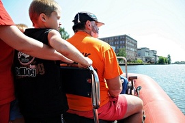 Plaża i basen ...na Bulwarze