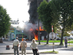 Pożar na Sopockiej