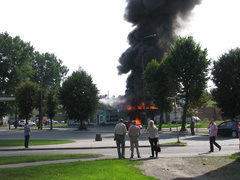 Pożar na Sopockiej