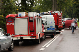 Krasny Las: czołowe zderzenie dwóch pojazdów