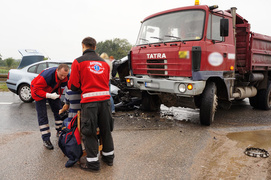 Nowina: wypadek na starej \"siódemce\"