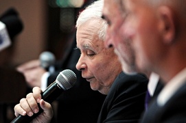 Jarosław Kaczyński w Elblągu
