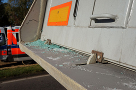 Wypadek w Jegłowniku: jedna osoba ranna