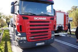 Wypadek w Jegłowniku: jedna osoba ranna