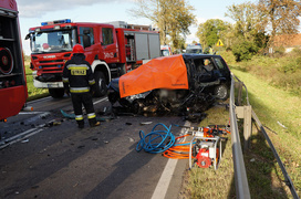 Śmiertelny wypadek w Szopach