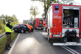 Śmiertelny wypadek w Szopach