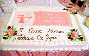 Elbląg się zaróżowił