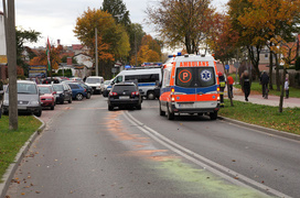 Wypadek na Niepodległości: dwie osoby ranne