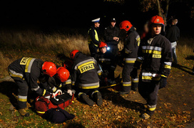 Wypadek na Łęczyckiej: cztery osoby ranne