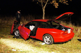 Wypadek na Łęczyckiej: cztery osoby ranne