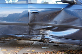 Wypadek na Mickiewicza: jedna osoba ranna