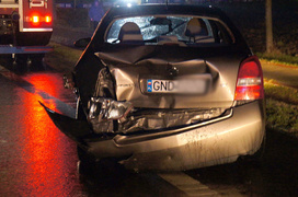 Kazimierzowo: karambol z udziałem pięciu aut