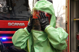 Alarm w browarze. To tylko ćwiczenia