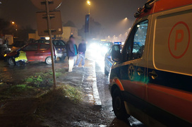 Pijany kierowca potrącił pieszego na pasach