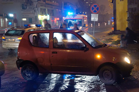 Pijany kierowca potrącił pieszego na pasach