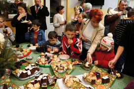 Świąteczne spotkanie w Łęczu