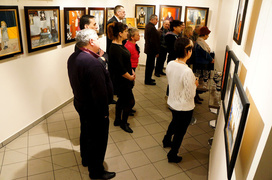 Obrazy \"dzieckiem\" malowane…