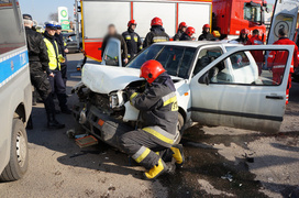 Zderzenie na skrzyżowaniu