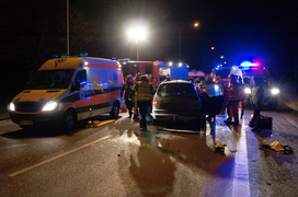 Kazimierzowo: zderzenie dwóch pojazdów