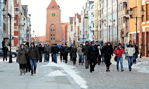 Wyszli na ulice, ale było ich mniej