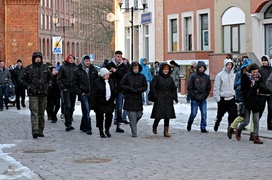 Wyszli na ulice, ale było ich mniej