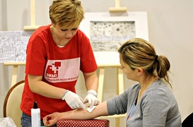 Z pomocą małej Jagódce