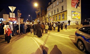 Procesja Drogi Krzyżowej przeszła ulicami miasta