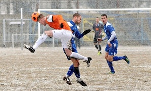 Wisła wygrała bitwę na śniegu (piłka nożna)