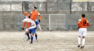 Wisła wygrała bitwę na śniegu (piłka nożna)