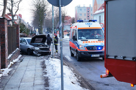 Zderzenie na skrzyżowaniu