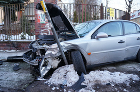 Zderzenie na skrzyżowaniu