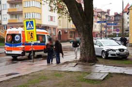 Robotnicza: zderzenie dwóch pojazdów