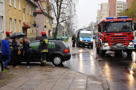 Robotnicza: zderzenie dwóch pojazdów
