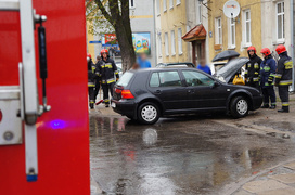 Robotnicza: zderzenie dwóch pojazdów