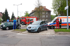 Zderzenie na skrzyżowaniu