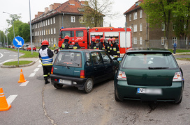 Zderzenie na skrzyżowaniu