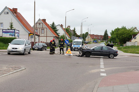 Zderzenie na skrzyżowaniu Niepodległości-Konopnickiej