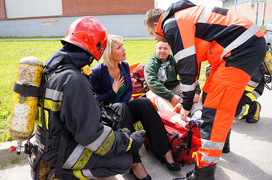 W roli głównej: strażacy