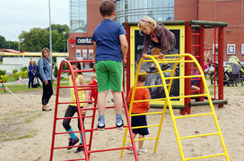 Plac zabaw w prezencie