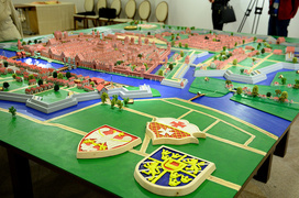 Z miłości do Elbląga zbudował makietę XVII-wiecznego miasta