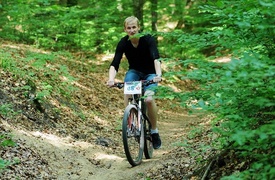 Kolarstwo   górskie w Bażantarni