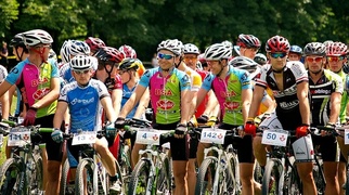 Kolarstwo   górskie w Bażantarni