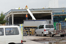Jest wielka dziura w ziemi, będzie wielka galeria